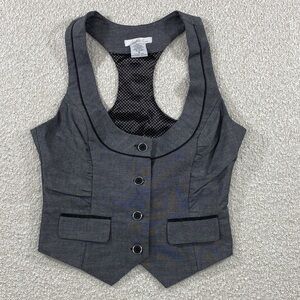 Gray Women's Vest size M